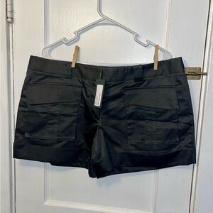 Richard Chai Love Size 12 Black Shorts NEW